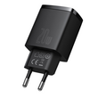 Baseus Compact Quick Charger Type-C/USB 20W Black