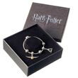 THE CARAT SHOP Harry Potter Deathly Hallows Snitch 3 Spellbeads silver charm bracelet