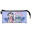 KARACTERMANIA Disney Stitch Couple triple pencil case