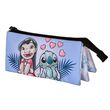 KARACTERMANIA Disney Stitch Couple triple pencil case