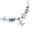 PEERS HARDY Disney Stitch charm bracelet silver