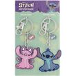 PEERS HARDY Disney Angel & Stitch Set 2 keychains