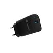 NATEC RIBERA GAN CHARGER 1X USB-A + 1X USB-C 30W BLACK