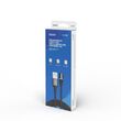Savio CL-152 USB cable 1 m USB 2.0 USB C Micro USB A/Lightning Black