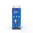 Savio CL-152 USB cable 1 m USB 2.0 USB C Micro USB A/Lightning Black