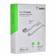 Belkin CAA002BT1MWH lightning cable 1 m White