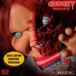 MEZCO TOYZ Chucky Childs Play 3 Chucky Pizza Face talking figure 38cm