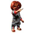 MEZCO TOYZ Chucky Childs Play 3 Chucky Pizza Face talking figure 38cm