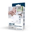 Gembird TA-UC-PDQC45L-W-01 mobile device charger Universal White AC Fast charging Indoor