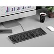 A4Tech FSTYLER FX60H (White Backlit) keyboard USB QWERTY Black, Grey