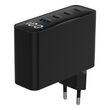 Gembird TA-UC-PDQC100LCD-01-BK mobile device charger Laptop, Smartphone Black AC Fast charging Indoor