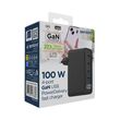 Gembird TA-UC-PDQC100LCD-01-BK mobile device charger Laptop, Smartphone Black AC Fast charging Indoor