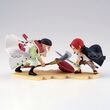 BANPRESTO One Piece World Collectable Log Stories Edward Newgate vs. Shanks figure 13cm