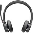 Poly Voyager 4320-M Microsoft Teams Certified Headset +BT700 dongle +Charging Stand