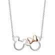 PEERS HARDY Disney Mickey & Minnie necklace silver
