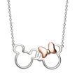 PEERS HARDY Disney Mickey & Minnie necklace silver