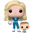 FUNKO POP figure Marvel The Fantastic 4 Invisible Woman & Franklin