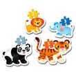 CLEMENTONI Wild Animals My First Puzzle 3-6-9-12pcs