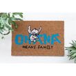 ERIK Disney Stitch Ohana doormat