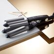 BaByliss TRIPPLE WAVER Curling iron Warm Black 125 W 106.3" (2.7 m)