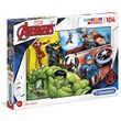 CLEMENTONI Marvel Avengers puzzle 104pcs