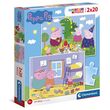 CLEMENTONI Peppa Pig puzzle 2x20pcs