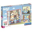 CLEMENTONI Bluey puzzle 3x48pcs
