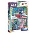 CLEMENTONI Disney Stitch puzzle 2x20pcs