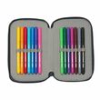 SAFTA Real Madrid 25/26 double pencil case 29pcs