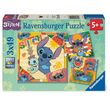 RAVENSBURGER Disney Stitch puzzle 3x39pcs