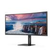 AOC V5 CU34V5C/BK LED display 86.4 cm (34") 3440 x 1440 pixels Wide Quad HD Black