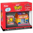 FUNKO Bitty POP figure Town Simpsons Bart Simpsons and Kwik-E-Mart