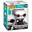 FUNKO Bitty POP figure Ride Disney The Nightmare Before Christmas Jack Skellington with Snowmobile