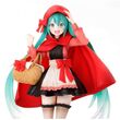 TAITO Hatsune Miku - Hatsune Miku Little Red Riding Version. figure 18cm