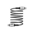 Havit CB6297 - Magnetic cable USB type C to USB type C, 1m (black)