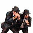 SD TOYS The Blues Brothers Elwood and Jake figure 18cm