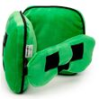 PUCKATOR Relaxeazzz Minecraft Creeper travel pillow eye mask