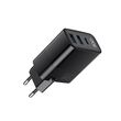 Havit UCLE001 EU - GaN three-port charger 30 W, black