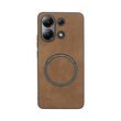 Vivid Magsafe Wooden Pattern Case Redmi Note 13 4G Brown