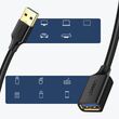 Ugreen extension cable adapter USB 3.0 (female) to USB 3.0 (male) 2m (black)