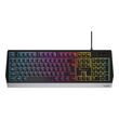 GENESIS Rhod 300 RGB keyboard Gaming USB QWERTY English Black