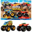 MATTEL Hot Wheels Monster Trucks assorted pack 2 demolition doules