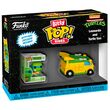 FUNKO Bitty POP figure Ride Teenage Mutant Ninja Turtles Leonardo and Turtle Van