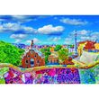 CLEMENTONI High Quality Park Guell Barcelona puzzle 1000pcs