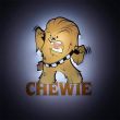 3D LIGHT FX Star Wars Chewie 3D Light FX mini lamp
