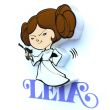 3D LIGHT FX Star Wars Leia 3D Light FX mini lamp
