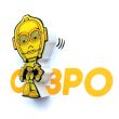 3D LIGHT FX Star Wars C-3PO 3D Light FX mini lamp