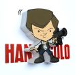 3D LIGHT FX Star Wars Hans Solo 3D Light FX mini lamp