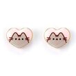 THE CARAT SHOP Pusheen Heart earrings