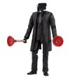 BONKERS TOYS Skibidi Toilet Dark Plungerman figure 16cm